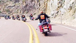 Someone DOWN Riding with Hell's Angels