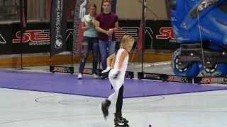Amazing! Bogdanova Sofia #The Triple European Champion Freestyle Slalom Skating