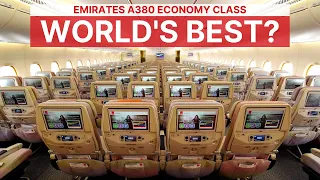 THE WORLD'S BEST ECONOMY CLASS? | Emirates A380 Economy Washington DC to Singapore via Dubai