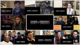 Army Of Thieves | Official Teaser Reaction Mashup | Netflix