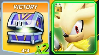 Sonic Forces - Super Silver New Character Coming Soon Update - Open Platinum Chest 2X Gold Gameplay