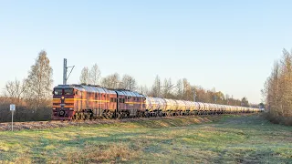 LDZ 2TE116-933 passin Nõmmküla station