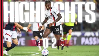 Giroud and Pulisic: off to a great start | Bologna 0-2 AC Milan | Highlights Serie A