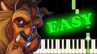 BEAUTY AND THE BEAST - Easy Piano Tutorial