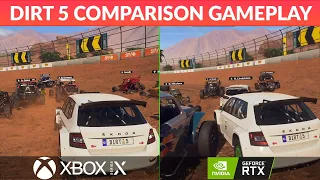 Dirt 5 - Xbox Series X vs PC (RTX 3060) - Gameplay Comparison