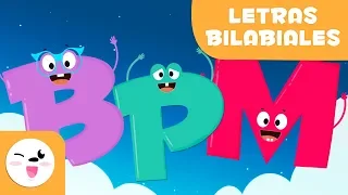 Mis primeras letras - Las consonantes bilabiales (B, M y P)