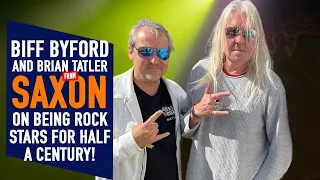 Biff Byford & Brian Tatler from Saxon - Hell, fire and Domination - Part 1