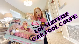 LOL SURPRISE CAR POOL COUPE OPENING!!! L.O.L. GLAM!