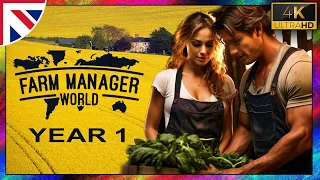 YEAR ONE  ||  Farm Manager World Career Mode FIRST LOOK ||  Meet George & Georgie