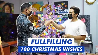 FULFILLING 100 CHRISTMAS WISHES | HASH ALAWI