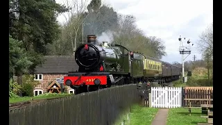 FOUR train service!!!  Severn Valley Railway, Open House weekend. 6th April 2024