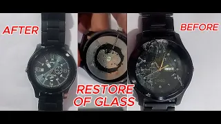 New watch glass an frame restrore #watch #restore ////