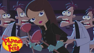 Dr. Doof's Clone Army 🧟| Phineas and Ferb | Disney XD