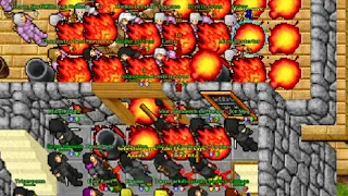 ONE OF THE MOST BRUTAL MASSACRE IN OLD TIBIA (Morgana 2006 7.6)