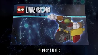 LEGO Dimensions 71227 Krusty The Clown's Cannon Bike Build 2 Instructions