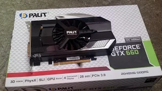 Тестирование видеокарты Palit GeForce GTX 660