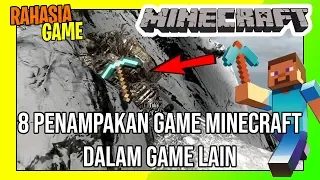 8 Penampakan Minecraft Di Game Lain | Ada Hampir Di Semua Game Terkenal