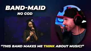 MUSIC DIRECTOR REACTS | BAND-MAID / NO GOD (Official Live Video)