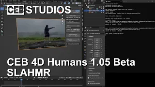 CEB 4D Humans - WHAM - SLAHMR 1.05 Beta