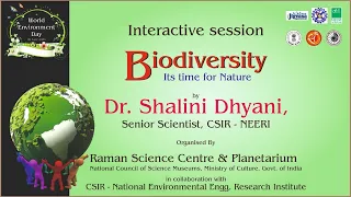 Interactive Session Biodiversity - Its time for Nature