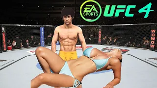 Bruce Lee vs Beautiful EA Sports UFC 4UFC M-1 Zaruba