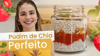 Como fazer pudim de chia? Café da Manhã, Sobremesa ou Lanche Saudável