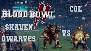 The Sage's Skaven vs Yash' Dwarves epic match! (game 23; bloodbowl 2)