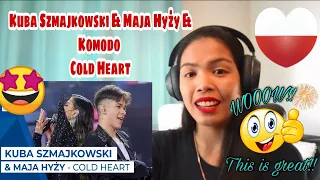 Kuba Szmajkowski & Maja Hyży & Komodo - Cold Heart || Sylwester Marzeń z Dwójką | REACTION