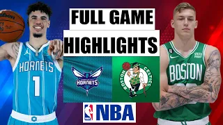 Charlotte Hornets vs Boston Celtics FULL Game Highlight |January 14 2023 NBA