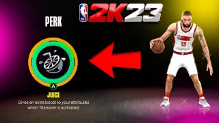 КАК ПОЛУЧИТЬ +13 К АТРИБУТАМ В ТЕЙКОВЕРЕ! СОЧНЕЙШИЙ ПЕРК В NBA 2K23!