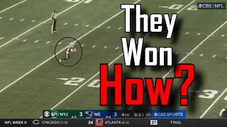 Breaking down the WILD game winning punt return touchdown for the New England Patriots Vs the Jets