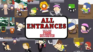 All Entrances in Campaign | South Park Phone Destroyer PVE
