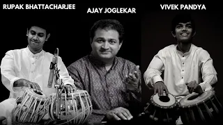 Unique Tabla Duet | Vivek Pandya |  Rupak Bhattacharjee | Harmonium-- Pt. Ajay Joglekar