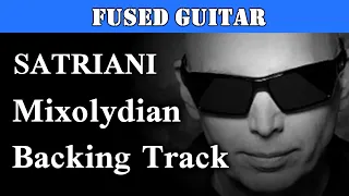 Joe Satriani Mixolydian Backing Track In A.