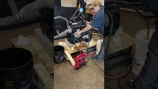 indianadiesel.com Rebuilt Cummins 3.3 test run in