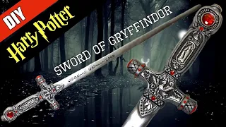 ⚡️Harry Potter DIY: The Sword of Gryffindor - Cardboard Replica