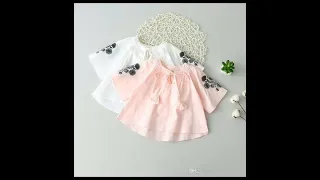 Baby Lawn Frock Design 2024 || Baby Frock Ke Design