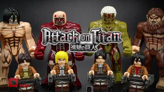 Knock-off LEGO ATTACK ON TITAN - Shingeki no Kyojin - Đại Chiến Titan WM6148