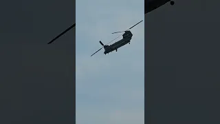 RAF Chinook Display Team Southport Airshow 2023