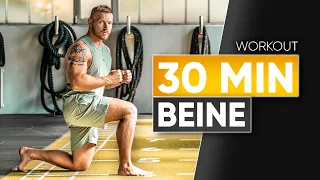 30 Minuten BEINE & PO Workout für Anfänger Zuhause (Level 1 Leg Day)