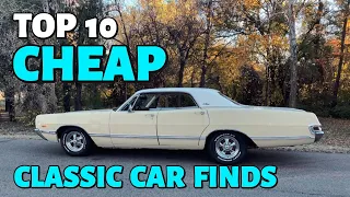 Must-See DEALS ! Exploring Affordable 10 Classic Cars on Craigslist - For Sale by Owners