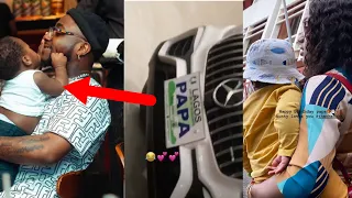 Davido Chioma F!ght To Celebrate Son's 1st Birthday With A Brand New Customize Mercedes Car And...