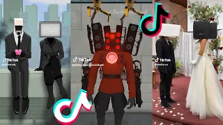 Funny Cosplay Cameraman,TVman,Speakerman,Skibidi Toilet TikTok Compilation #9