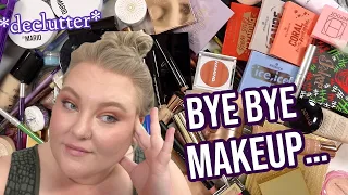 Hour Long Makeup Declutter... Decluttering My ENTIRE Makeup Collection Pt. 2 | Lauren Mae Beauty