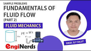 FLUID FLOW SOLVED PROBLEMS | PART 2 | ENGINEERING FLUID MECHANICS AND HYDRAULICS