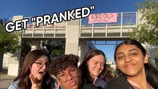 Senior prank 2023… lowk doo doo.