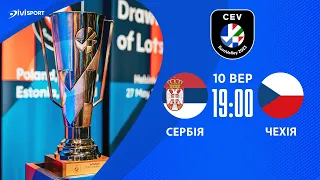 Сербія - Чехія | 10.09.2023 | Волейбол Чемпіонат Європи 2023 | Чоловіки | 1/8 фіналу
