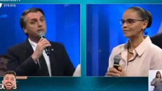 Jair Bolsonaro x Marina Silva - Debate épico