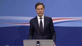 Integrale persconferentie MP Rutte van 22 december 2017