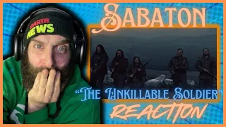 He wont DIE! "The Unkillable Soldier" Sabaton official video REACTION!